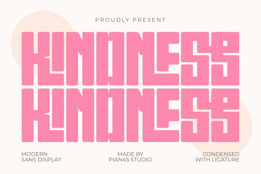 Kindness Font