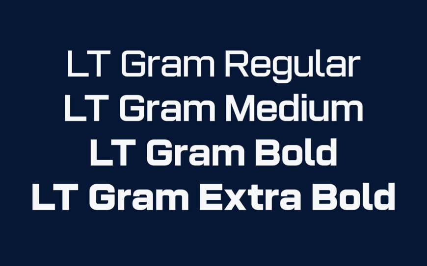 LT Gram Font Family