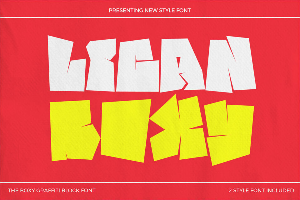 Lican Boxy Font