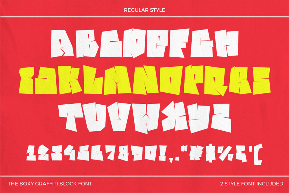Lican Boxy Font