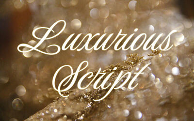 Luxurious Script Font