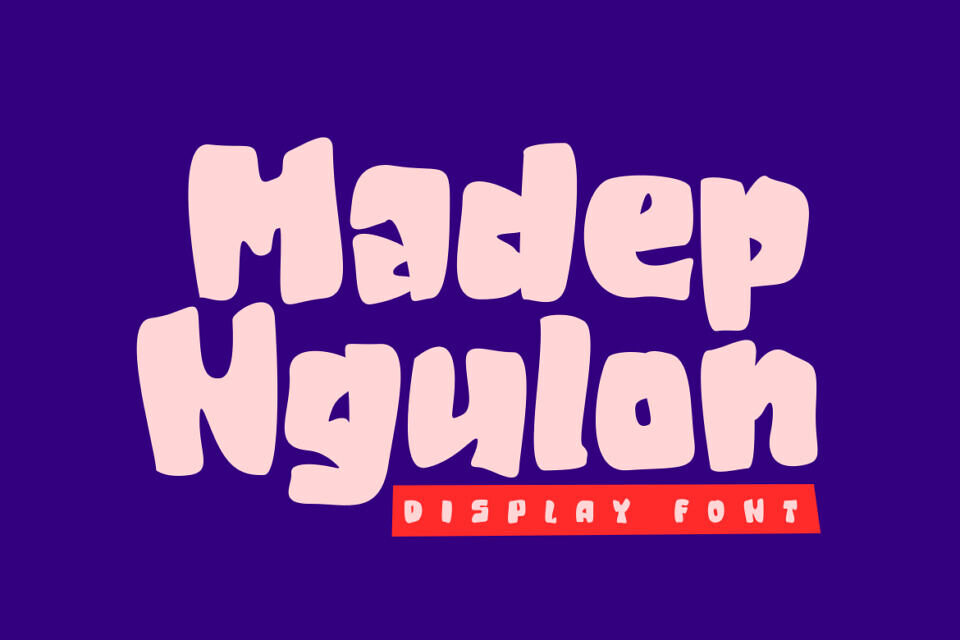 Madep Ngulon Font