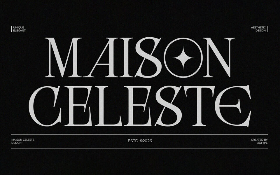 Maison Celeste Font