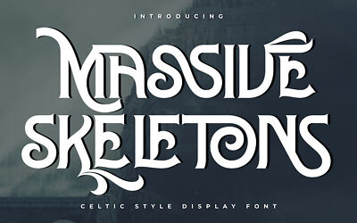 Massive Skeletons Font