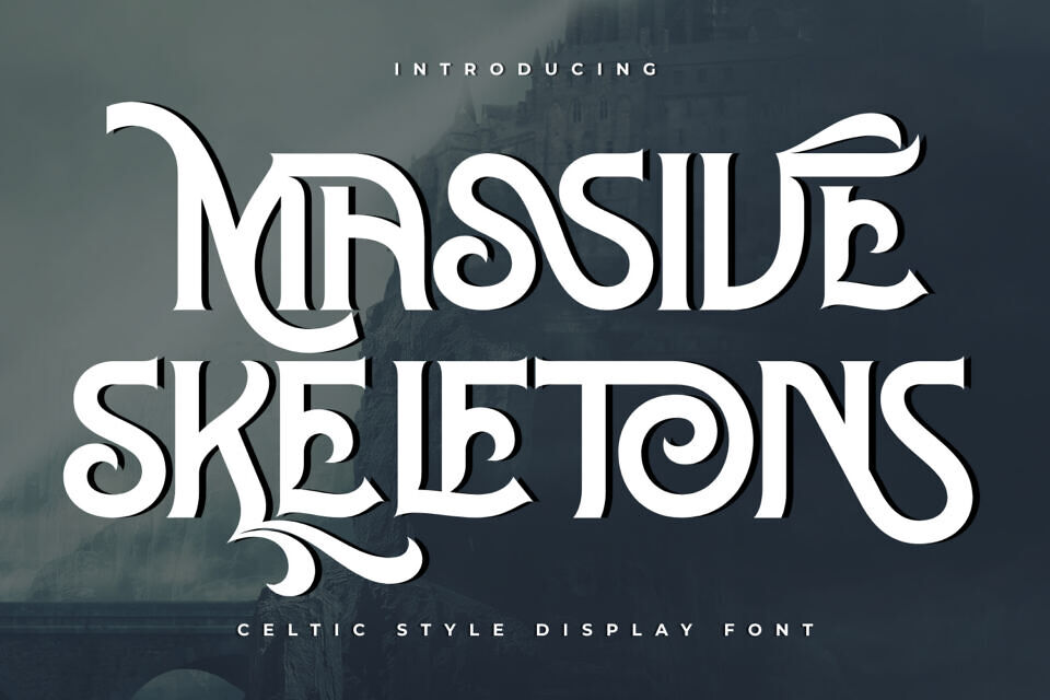 Massive Skeletons Font