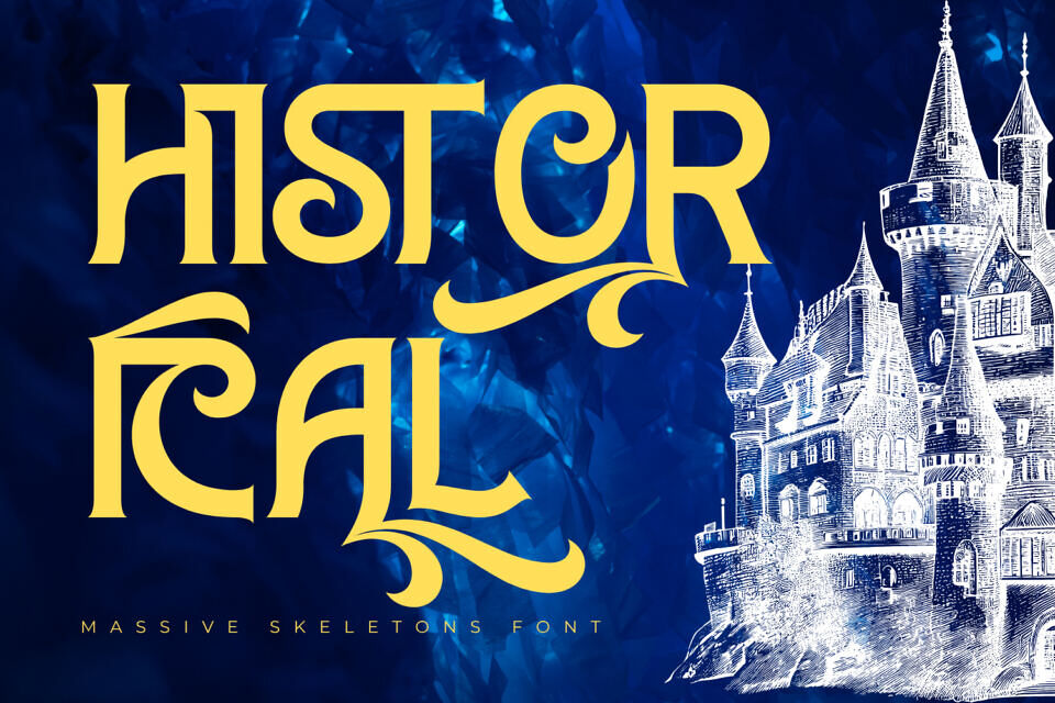 Massive Skeletons Font