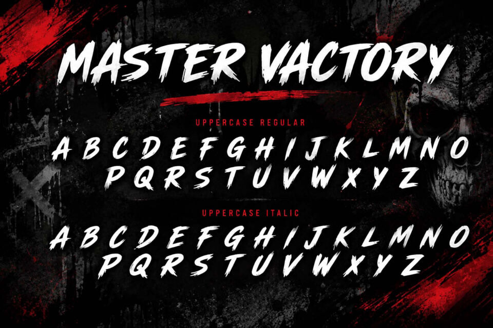 Master Victory Font