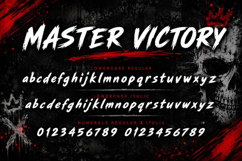 Master Victory Font