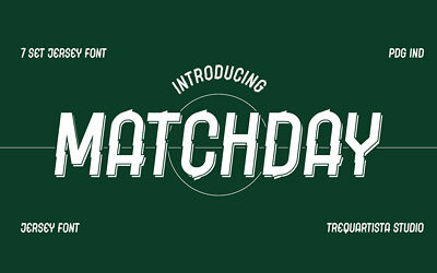 Matchday Font Family