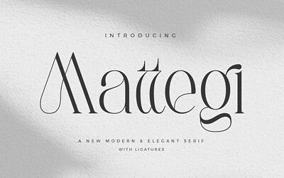Mattegi Font