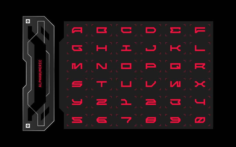 Mechaturgy Font