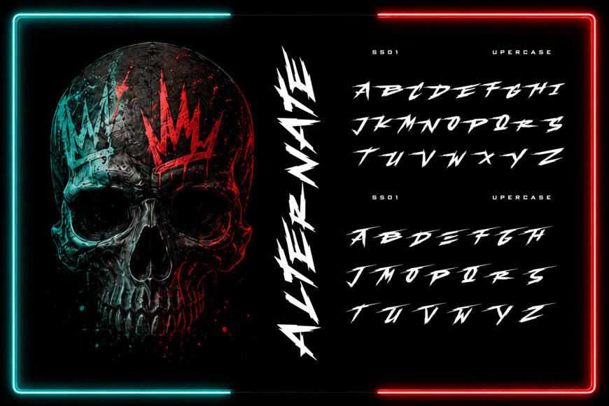 Mecka Brush Font
