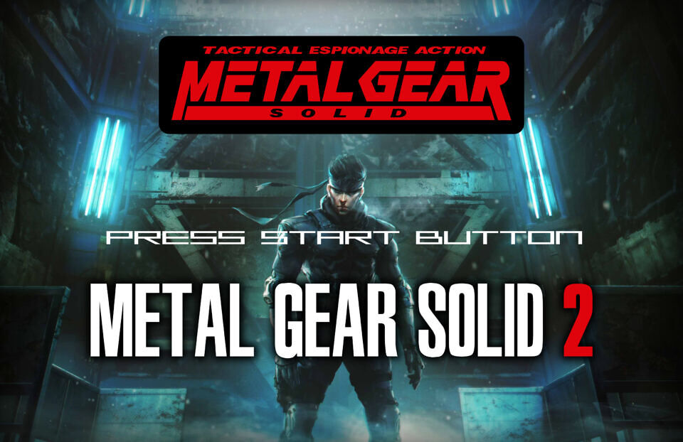 Metal Gear Solid Logo Font