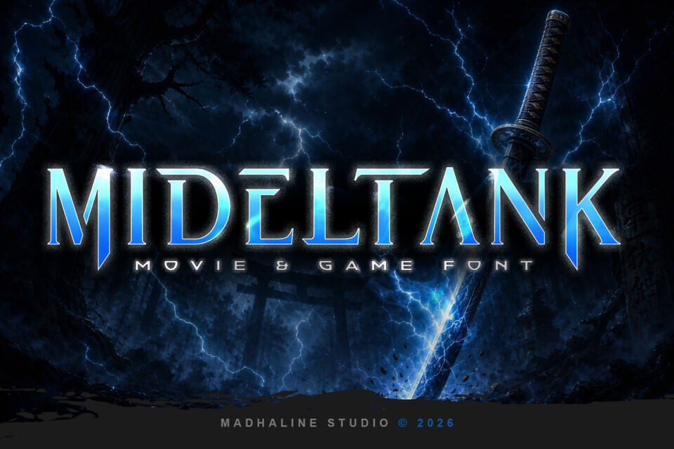 Mideltank Font