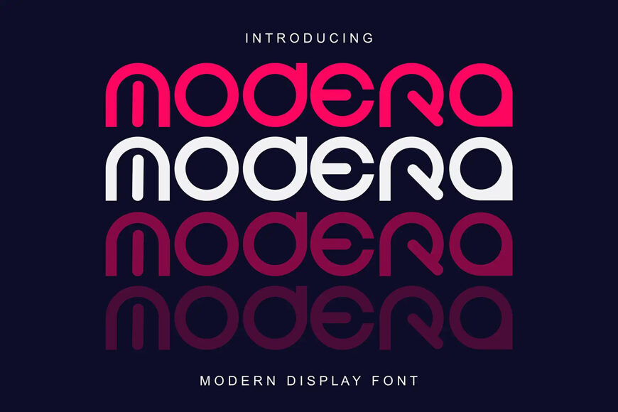 Modera Font