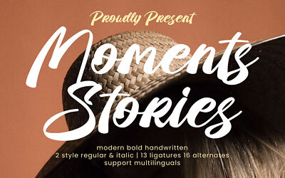 Moments Stories Font