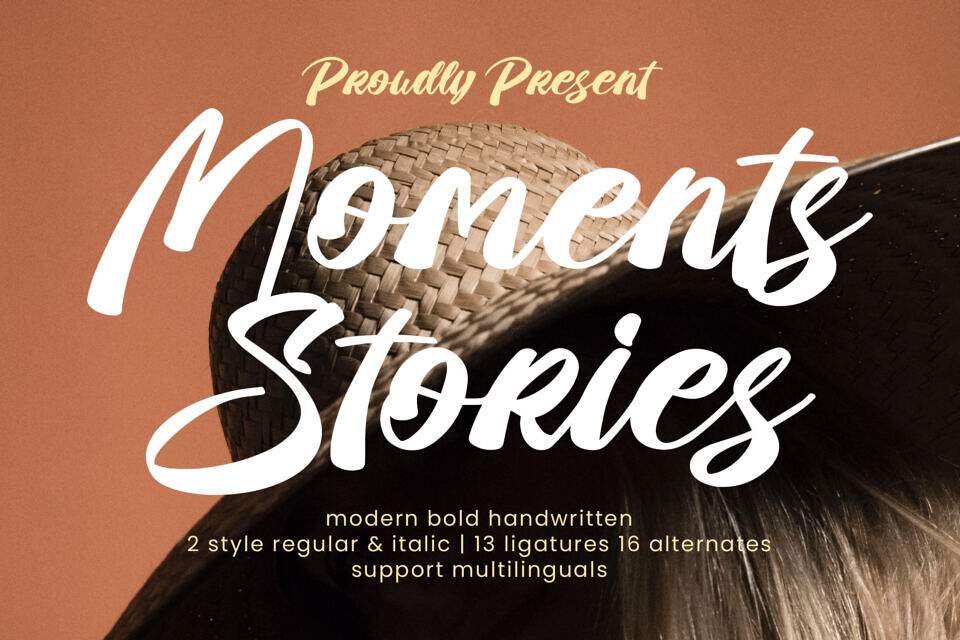 Moments Stories Font