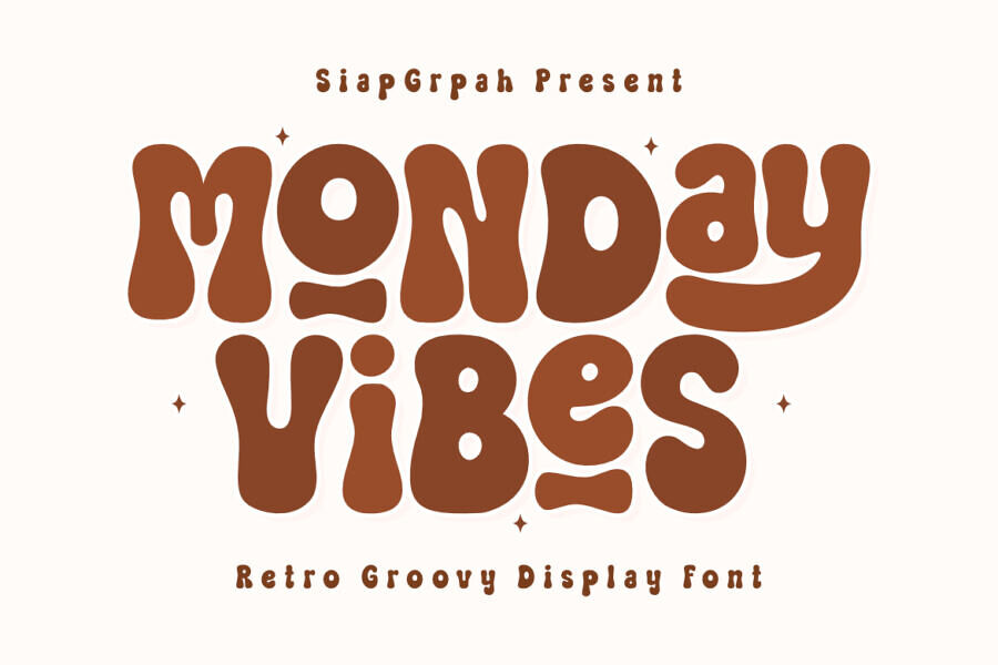 Monday Vibes Font