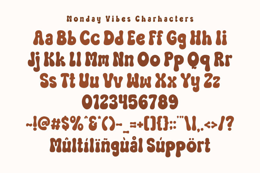 Monday Vibes Font