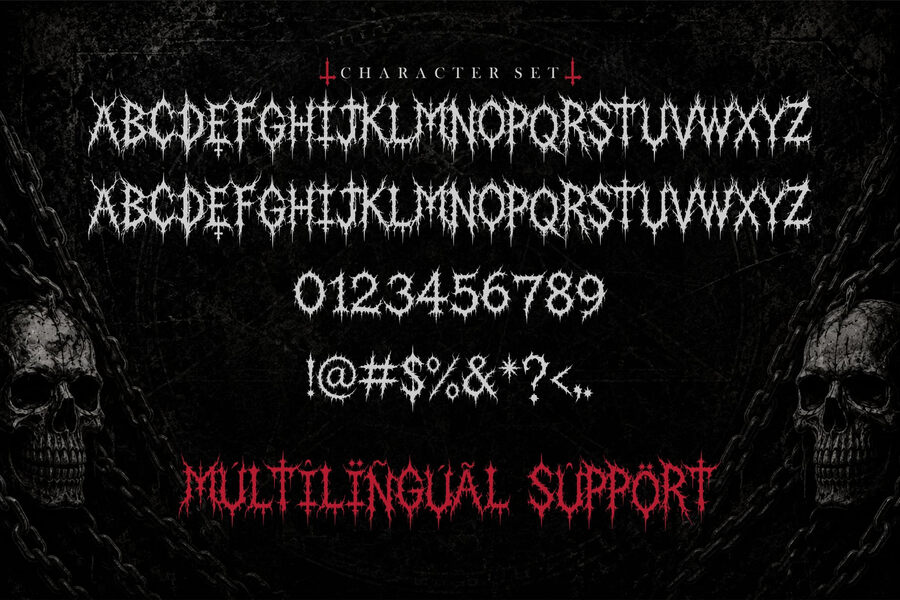 Morbid Spire Font