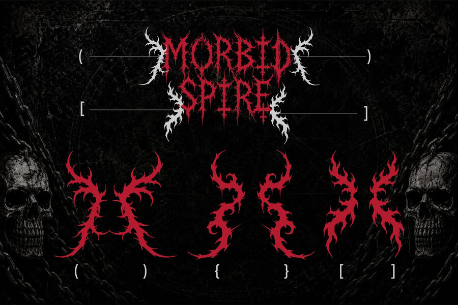 Morbid Spire Font