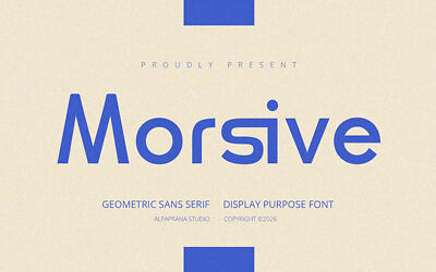 Morsive Font