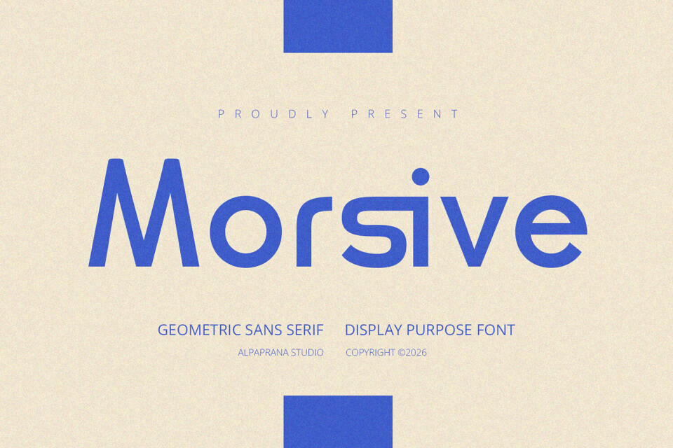 Morsive Font