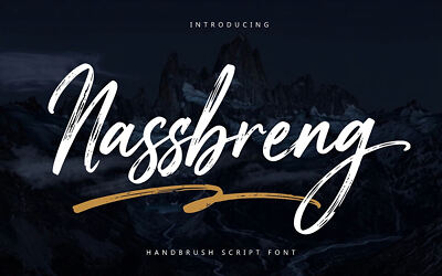 Nassbreng Font