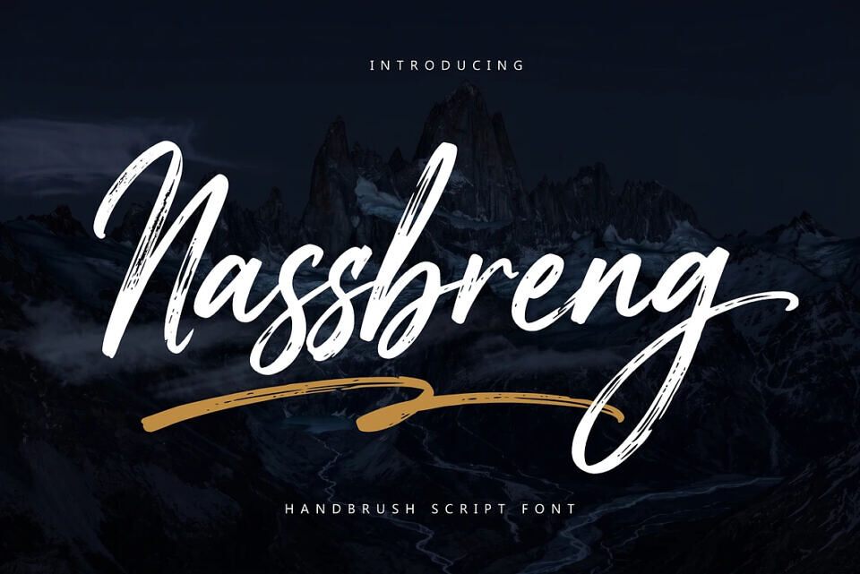 Nassbreng Font