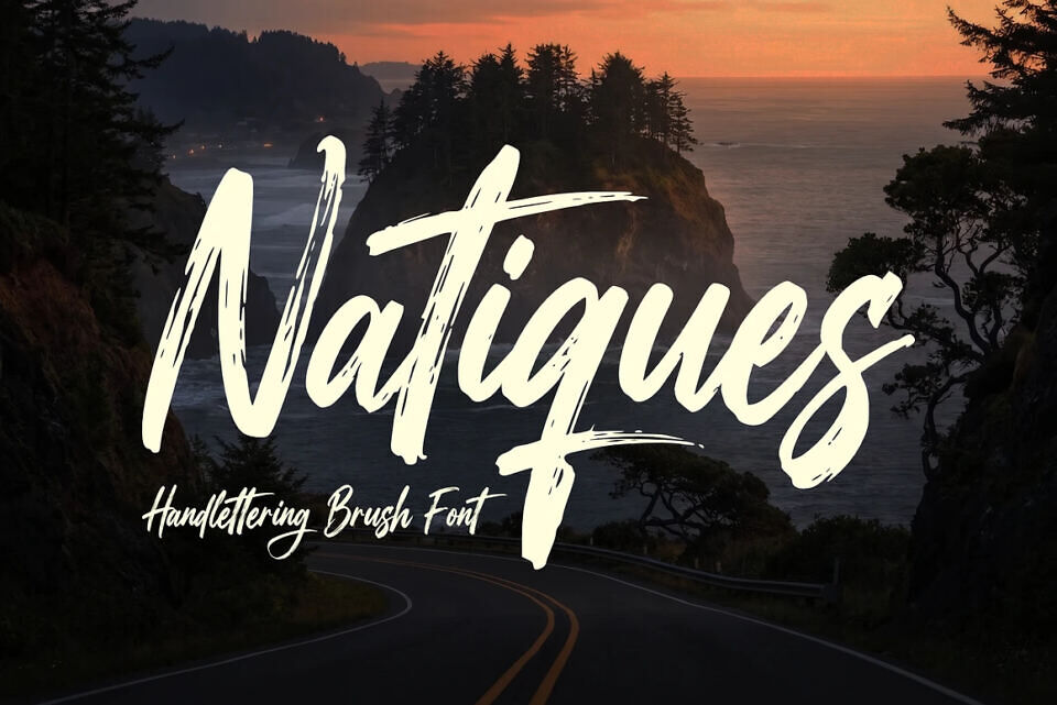 Natiques Font