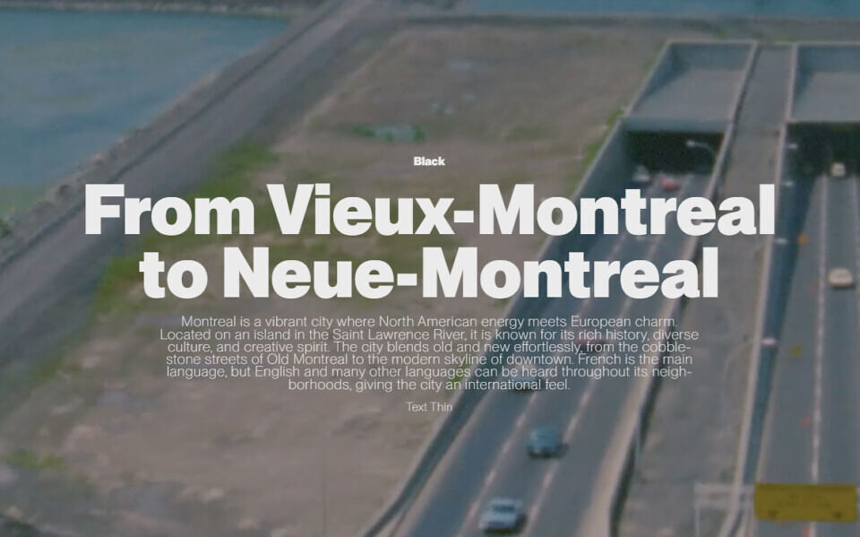 Neue Montreal Font Family