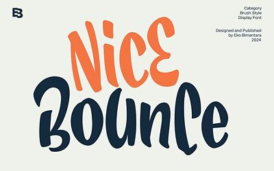 Nice Bounce Font