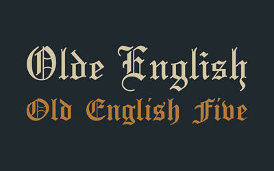 Olde English Font