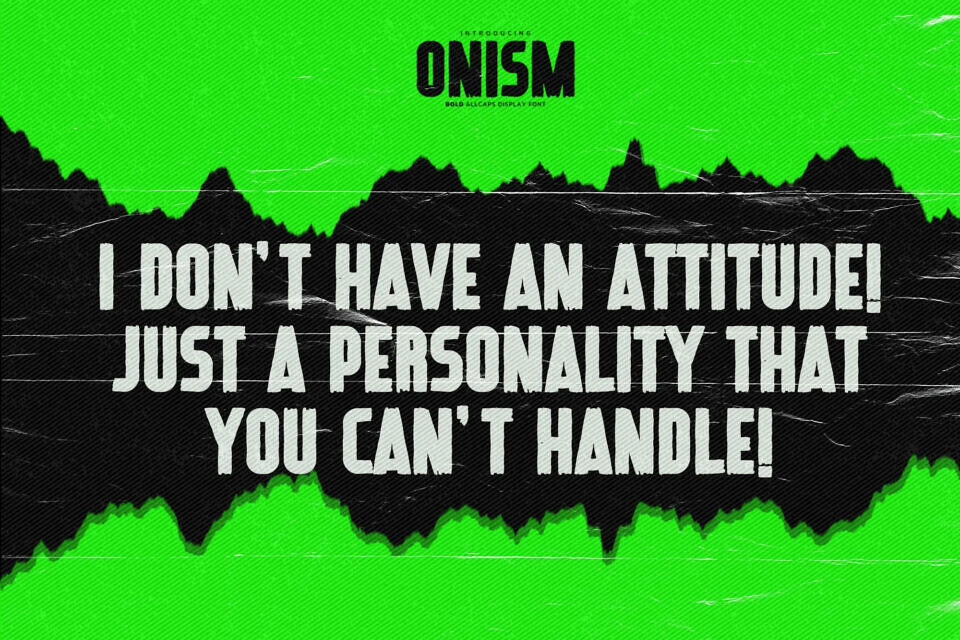 Onism Font