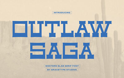 Outlaw Saga Font