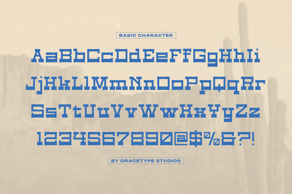 Outlaw Saga Font