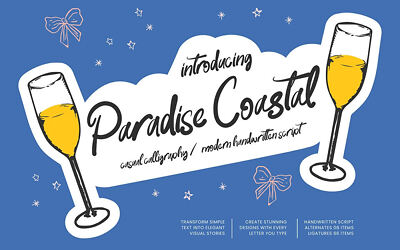 Paradise Coastal Font