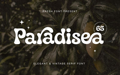 Paradisea Font