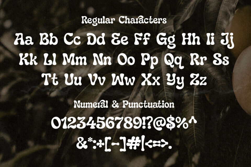 Paradisea Font