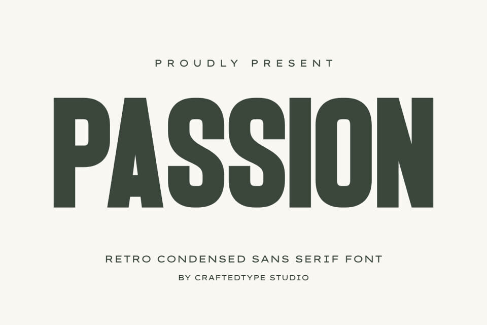 Passion Font