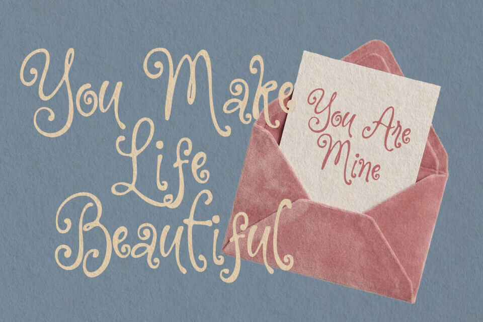 Peachy Naughty Font