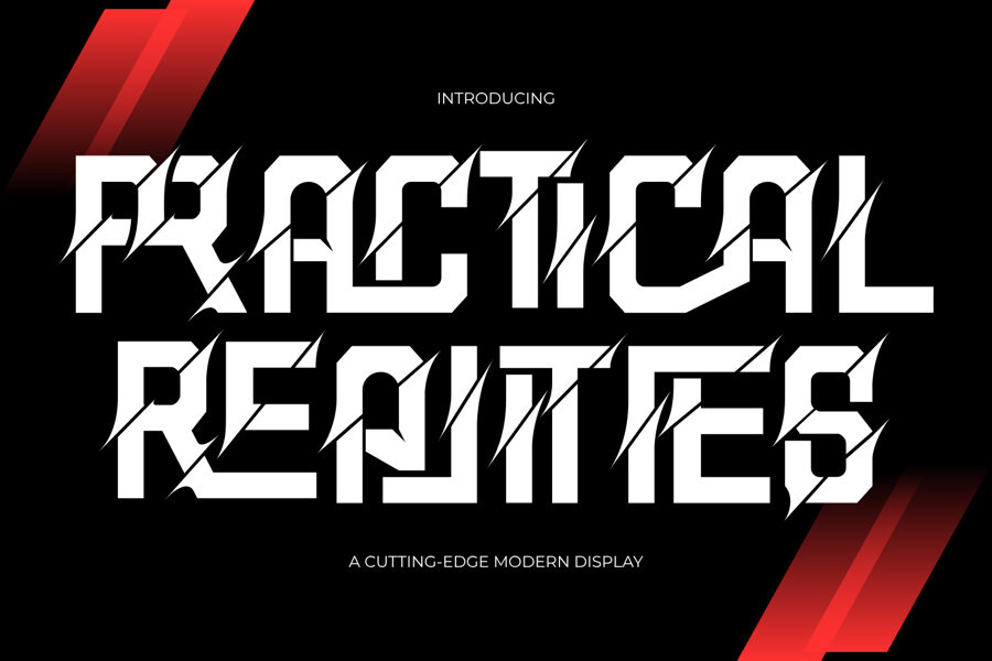 Practical Realities Font