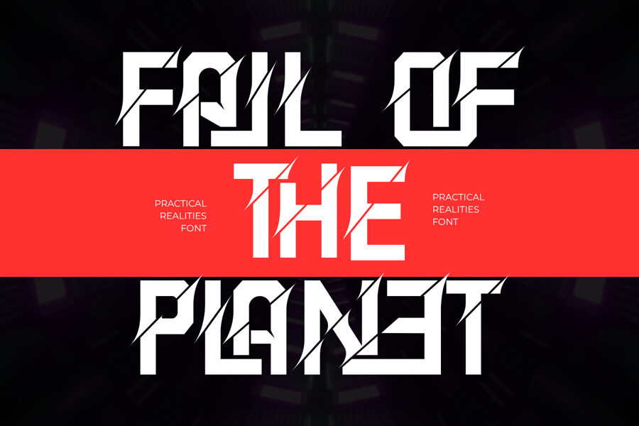 Practical Realities Font
