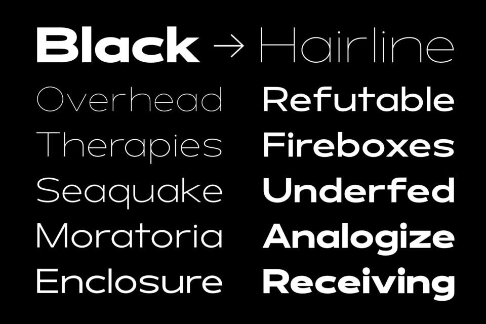 Propilen Font Family