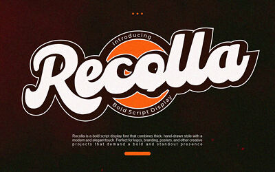 Recolla Bold Font