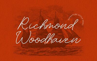 Richmond Woodhaven Font