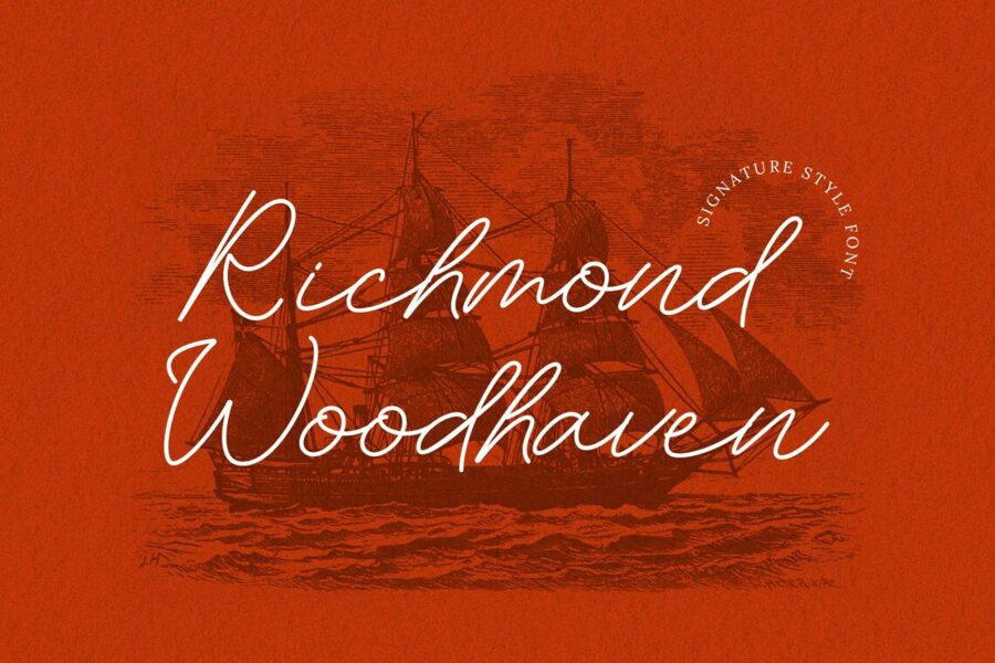 Richmond Woodhaven Font