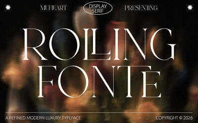 Rolling Fonte Font