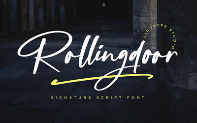 Rollingdoor Font
