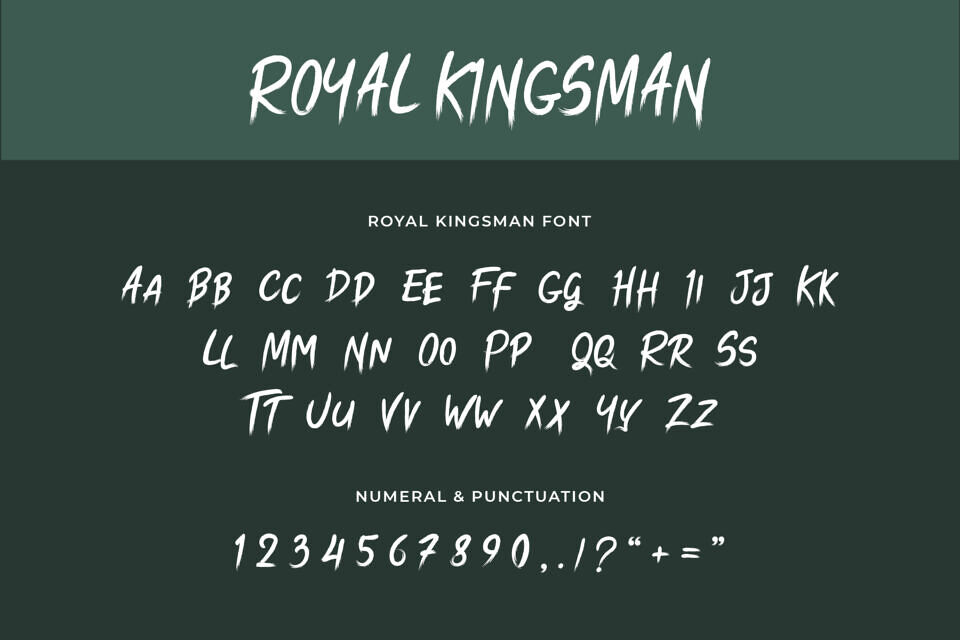 Royal Kingsman Font